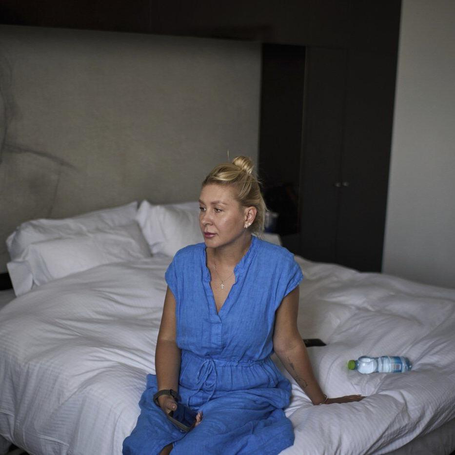 A Ukrainian fled to Israel. An Iranian missile shattered her new life